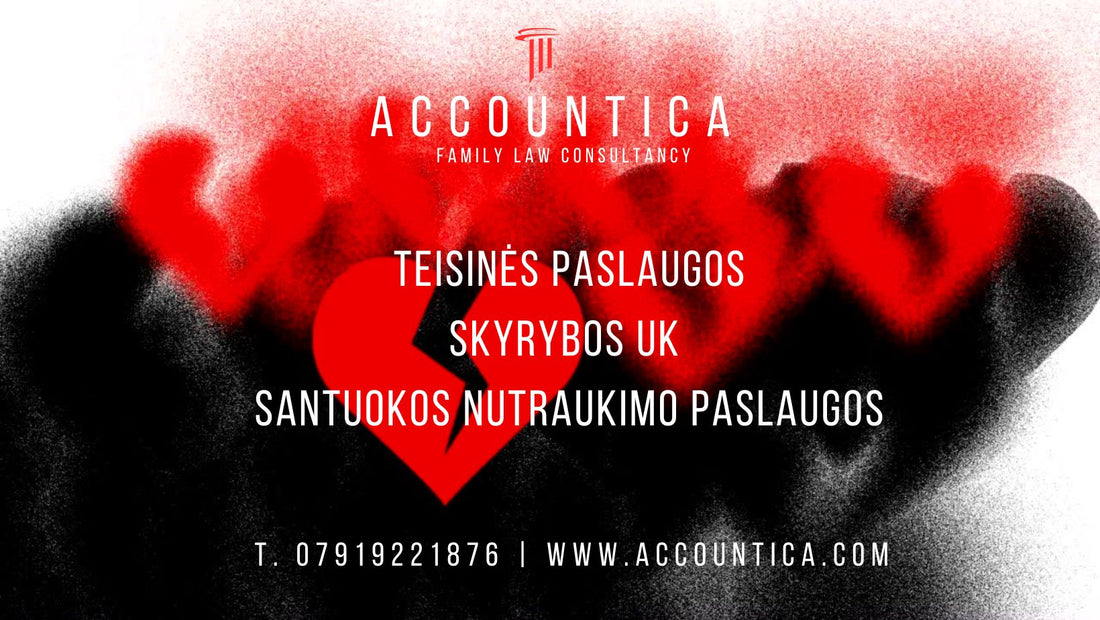 Alimentų priteisimas.Nepilnamečių vaikų teisės.Turto padalijimas.Santuokos nutraukimas.Šeimos teisė