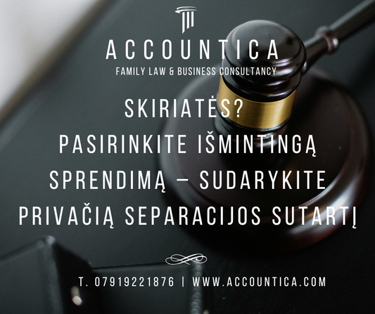Skiriatės? Pasirinkite išmintingą sprendimą – be teismų ir ilgų ginčų!