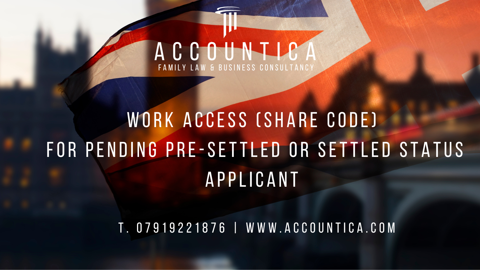 Work Access for Pending Pre-Settled or Settled Status Applicant ...