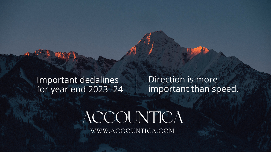 Important Deadlines for Year-End Summary 2023-24